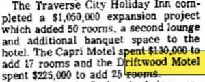 Driftwood Motel - Dec 1977